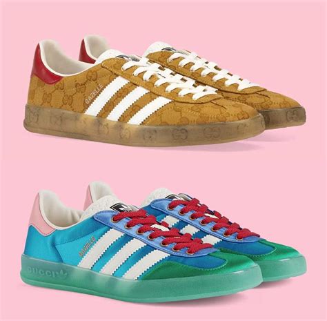 Gucci Adidas collab shoes